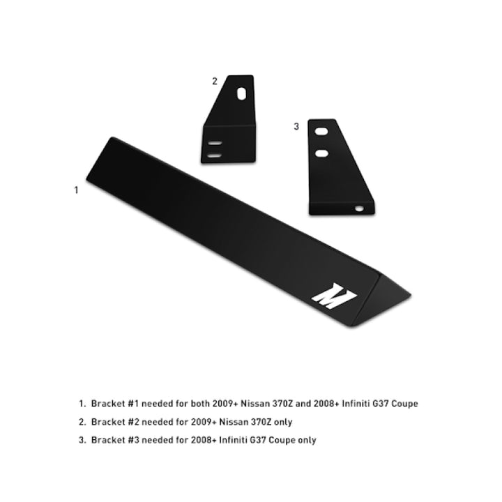 Mishimoto 09+ Nissan 370Z / 08+ Infiniti G37 (Coupe Only) Oil Cooler Kit - Bull Strap