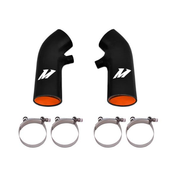 Mishimoto 09+ Nissan 370Z Black Silicone Air Intake Hose Kit - Bull Strap