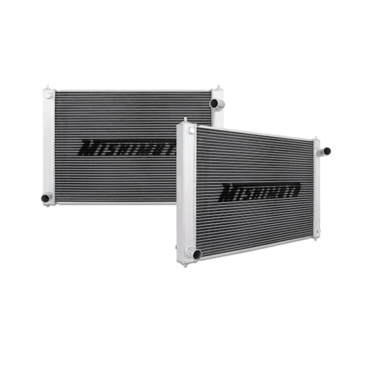 Mishimoto 09+ Nissan 370Z Manual Radiator - Bull Strap