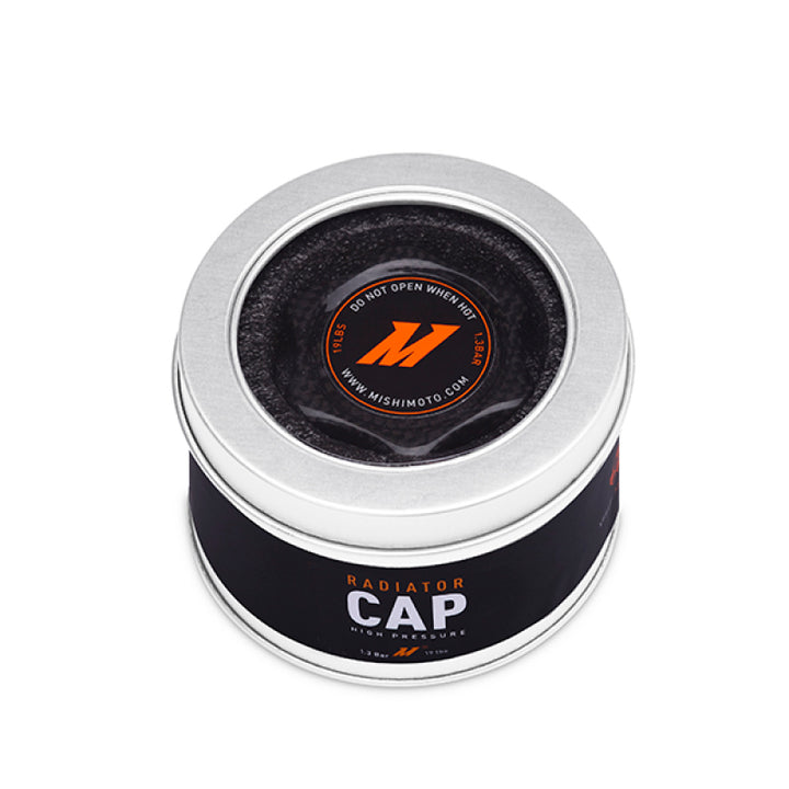 Mishimoto 1.3 Bar Rated Carbon Fiber Radiator Cap Small Import - Bull Strap