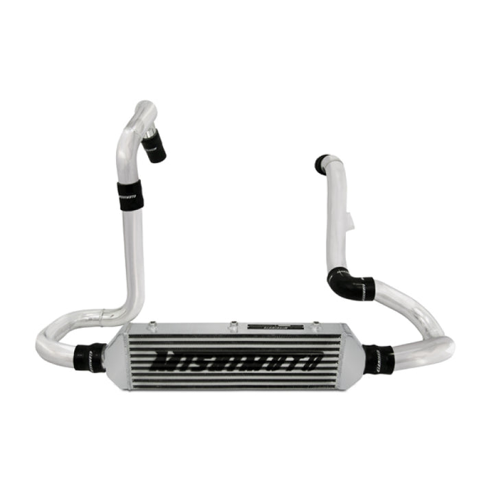 Mishimoto 10-11 Hyundai Genesis Coupe Silver Aluminum Intercooler Kit - Bull Strap