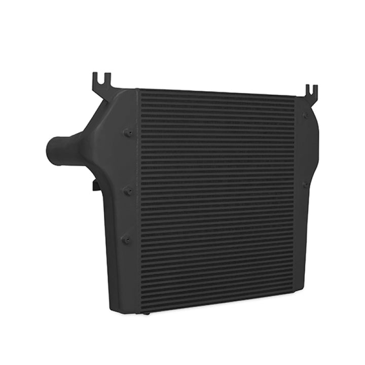 Mishimoto 10-12 Dodge 6.7L Cummins Intercooler Kit (Black) - Bull Strap