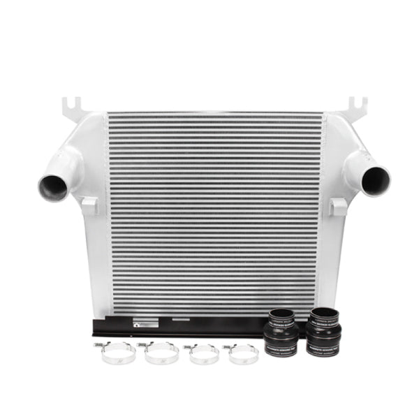 Mishimoto 10-12 Dodge 6.7L Cummins Intercooler (Silver) - Bull Strap