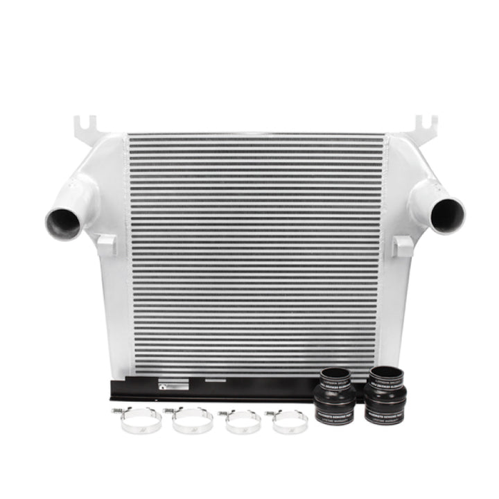 Mishimoto 10-12 Dodge 6.7L Cummins Intercooler (Silver) - Bull Strap
