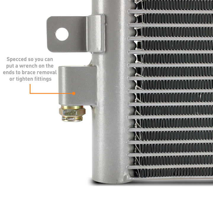 Mishimoto 10-12 Ram 2500/3500 6.7L Cummins Transmission Cooler - Bull Strap