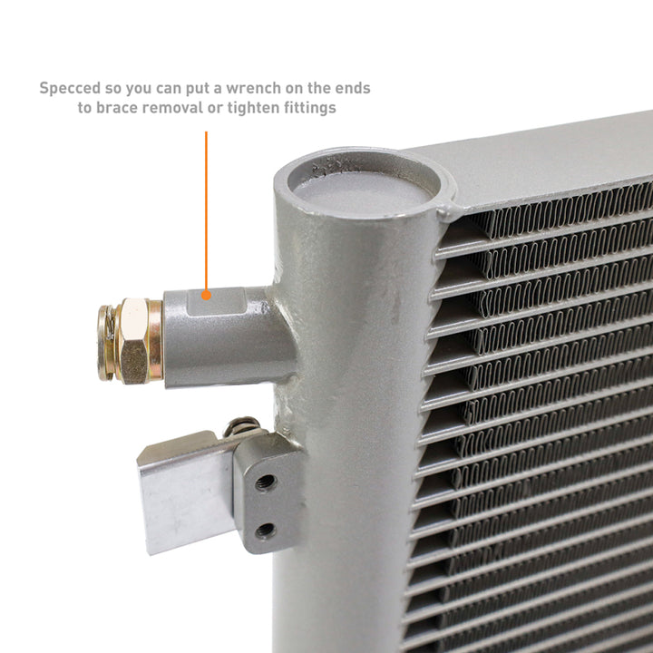Mishimoto 10-12 Ram 2500/3500 6.7L Cummins Transmission Cooler - Bull Strap