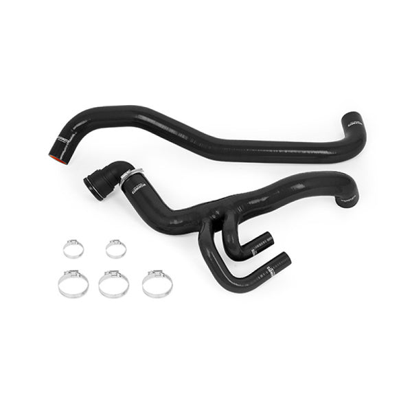 Mishimoto 10-14 Ford F-150 Raptor 6.2L V8 Black Silicone Radiator Hose Kit - Bull Strap