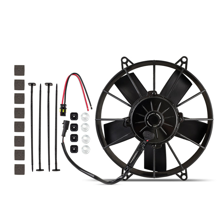 Mishimoto 10 Inch Race Line High-Flow Electric Fan - Bull Strap