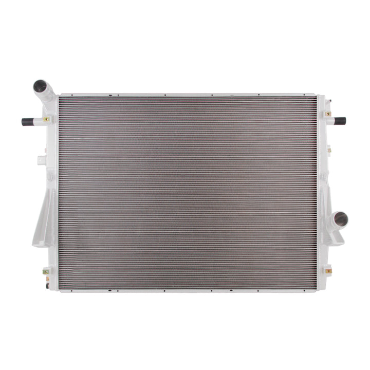 Mishimoto 11-16 Ford 6.7L Powerstroke Aluminum Primary Radiator - Bull Strap