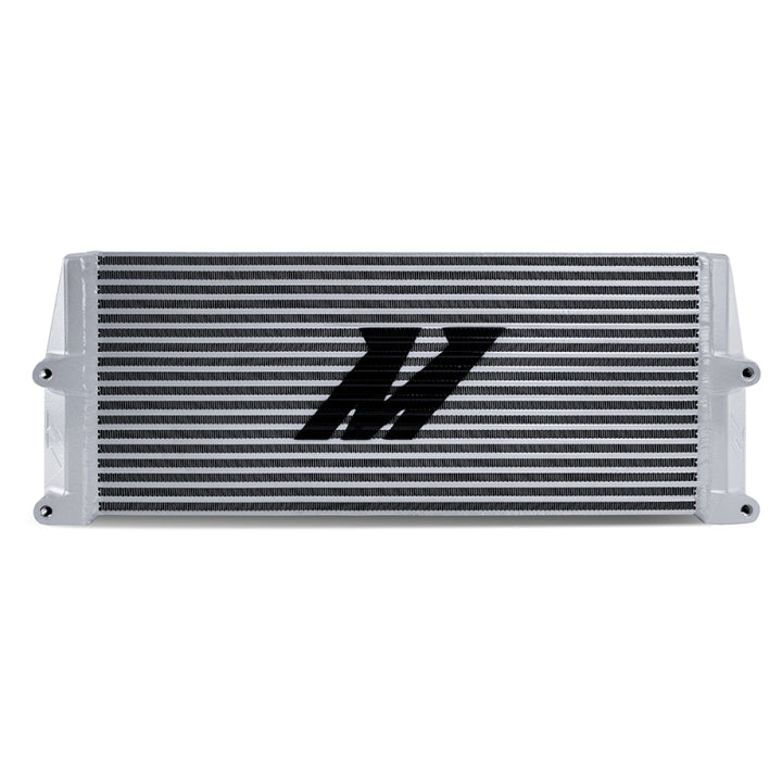 Mishimoto 11-19 Ford 6.7L Powerstroke Performance Oil Cooler Kit - Silver - Bull Strap