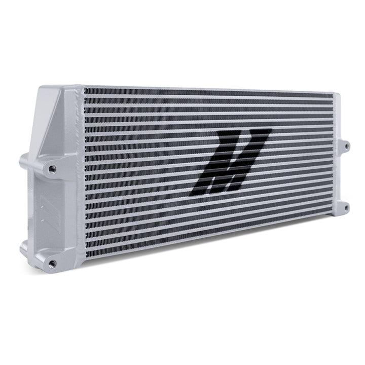 Mishimoto 11-19 Ford 6.7L Powerstroke Performance Oil Cooler Kit - Silver - Bull Strap