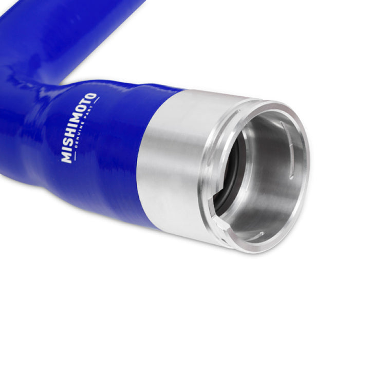Mishimoto 11+ Chevrolet Duramax 6.6L Blue Silicone Coolant Hose Kit - Bull Strap