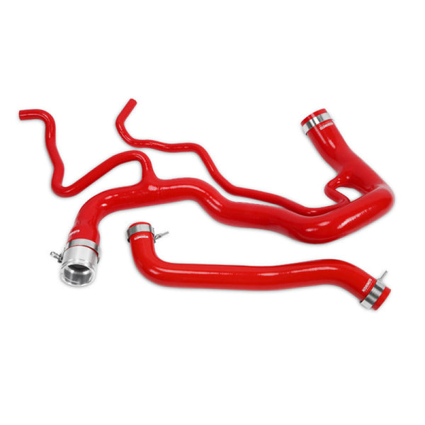 Mishimoto 11+ Chevrolet Duramax 6.6L Red Silicone Coolant Hose Kit - Bull Strap