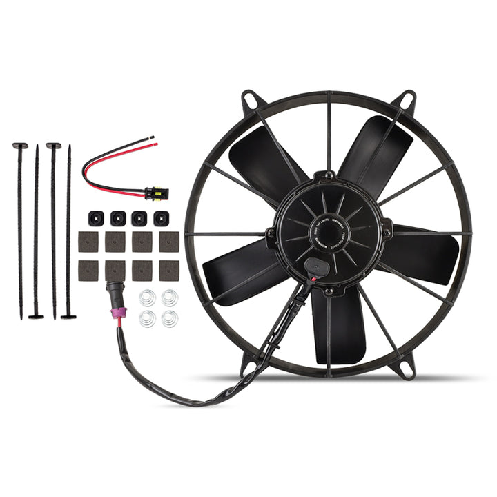 Mishimoto 11 Inch Race Line High-Flow Electric Fan - Bull Strap