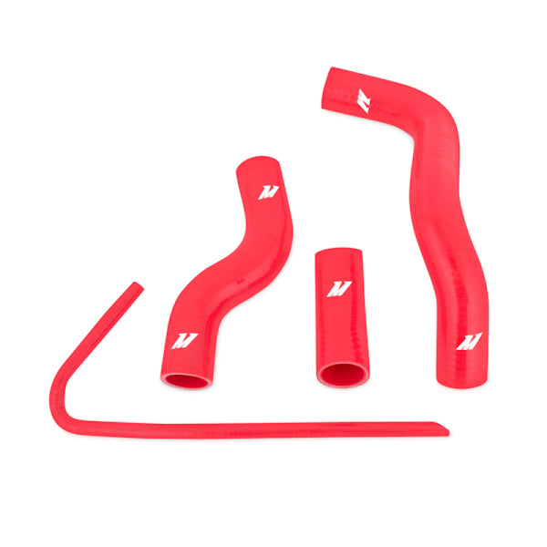 Mishimoto 12-14 Subaru BRZ / 13 Scion FR-S / 12-14 Toyota GT86 Silicone Radiator Hose Kit - Red - Bull Strap