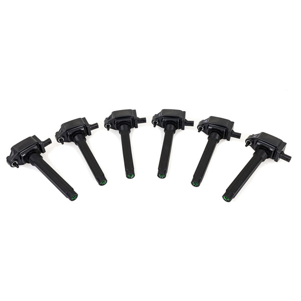 Mishimoto 12-18 Jeep Wrangler 3.6L Six Cylinder Ignition Coil Set - Bull Strap