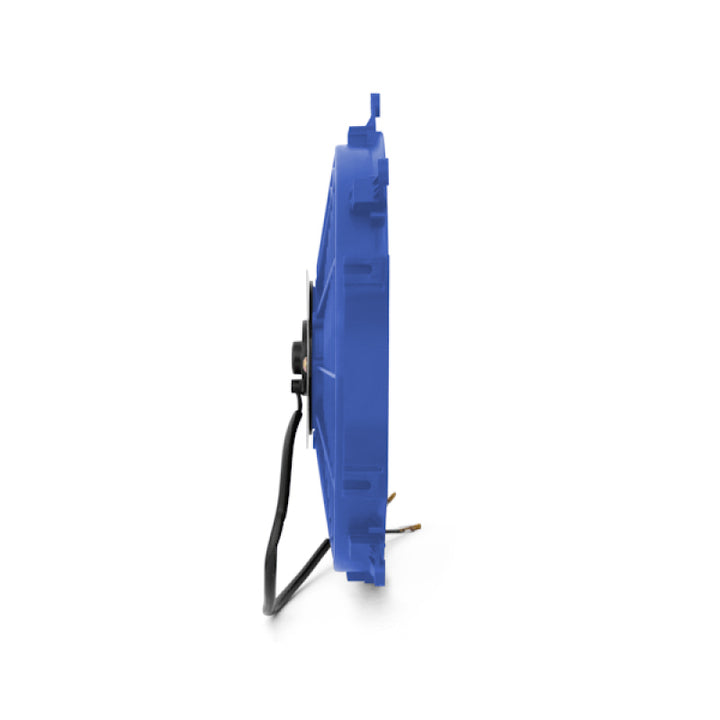 Mishimoto 12 Inch Blue Electric Fan 12V - Bull Strap