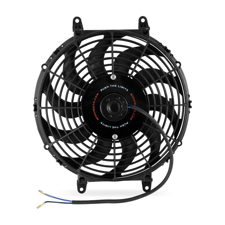 Mishimoto 12 Inch Curved Blade Electrical Fan - Bull Strap