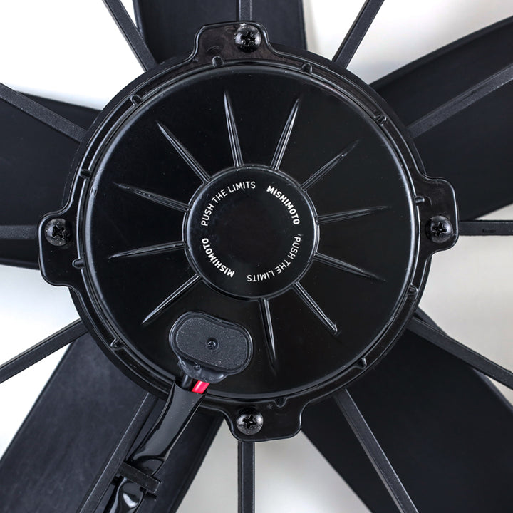 Mishimoto 12 Inch Race Line High-Flow Electric Fan - Bull Strap