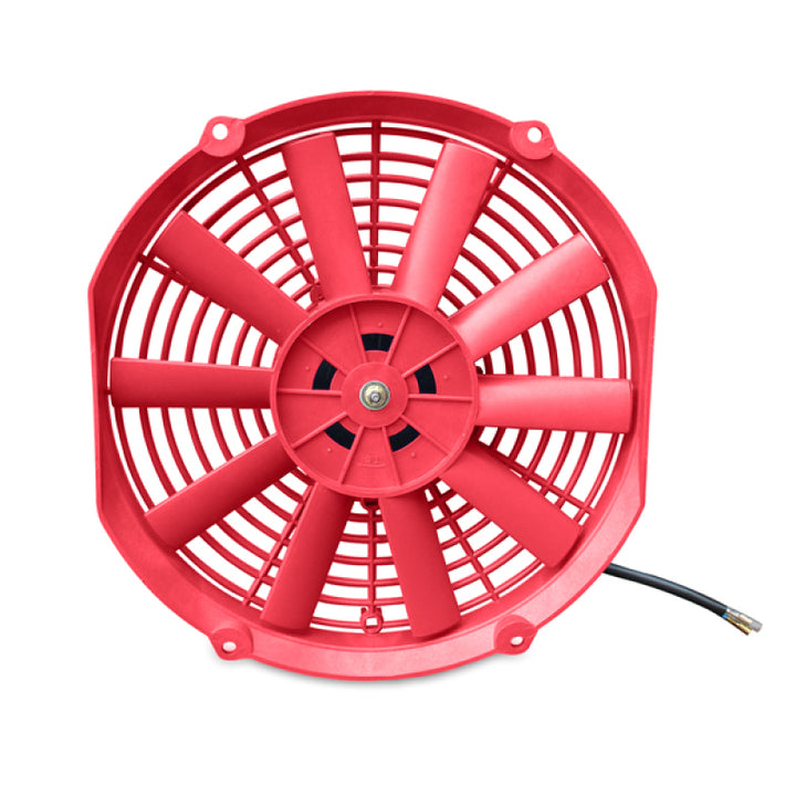 Mishimoto 12 Inch Red Electric Fan 12V - Bull Strap