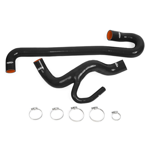 Mishimoto 12+ Jeep Grand Cherokee SRT8 6.4L V8 Black Silicone Radiator Hose Kit - Bull Strap