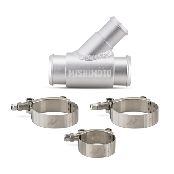 Mishimoto 13-14 Dodge Ram 6.7L Cummins Aluminum Coolant Y-Pipe - Bull Strap