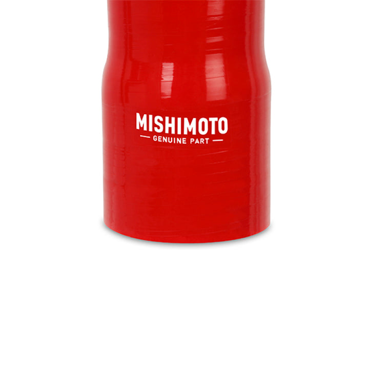 Mishimoto 13-14 Dodge Ram 6.7L Cummins Silicone Radiator Hose Kit Red - Bull Strap