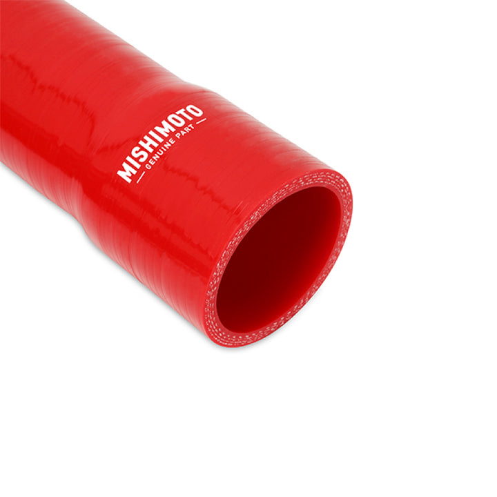 Mishimoto 13-14 Dodge Ram 6.7L Cummins Silicone Radiator Hose Kit Red - Bull Strap