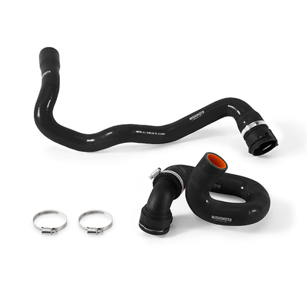 Mishimoto 13-16 Ford Focus ST 2.0L Black Silicone Radiator Hose Kit - Bull Strap