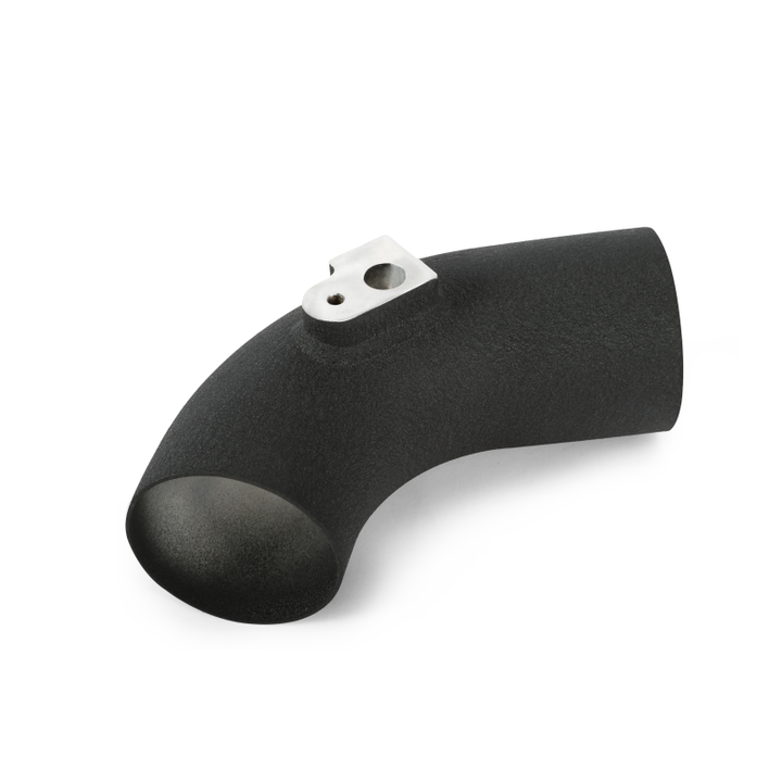 Mishimoto 13-16 Ford Focus ST 2.0L Performance Air Intake Kit - Wrinkle Black - Bull Strap