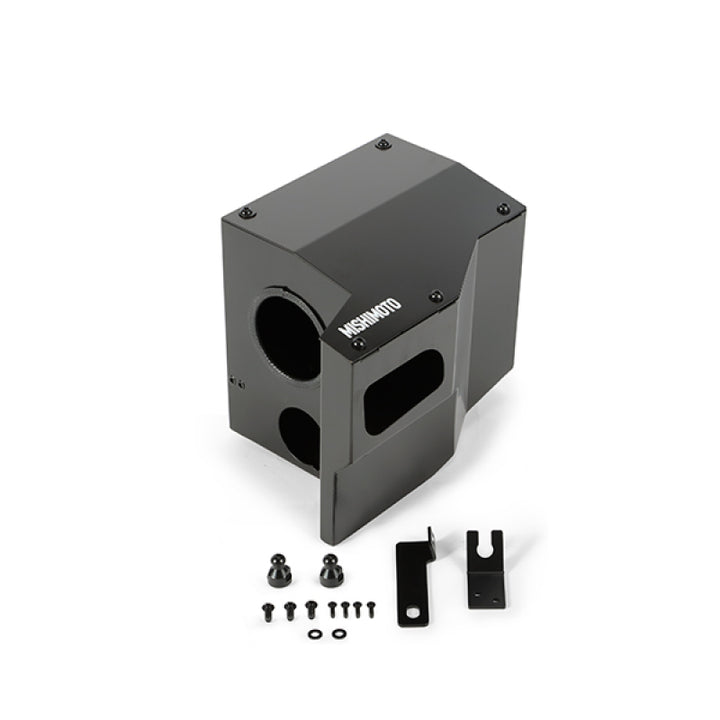 Mishimoto 13-16 Ford Focus ST 2.0L Performance Air Intake Kit - Wrinkle Black - Bull Strap