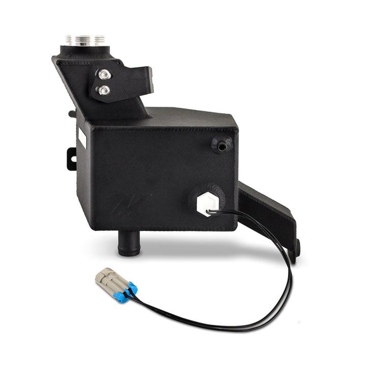 Mishimoto 13-18 Ram 6.7L Cummins Degas Tank - Black - Bull Strap