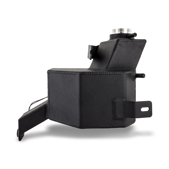 Mishimoto 13-18 Ram 6.7L Cummins Degas Tank - Black - Bull Strap