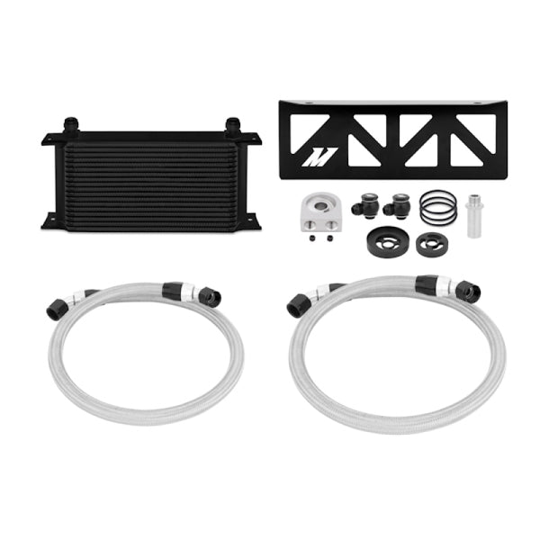 Mishimoto 13+ Subaru BRZ / 13+ Scion FR-S Oil Cooler Kit - Black - Bull Strap