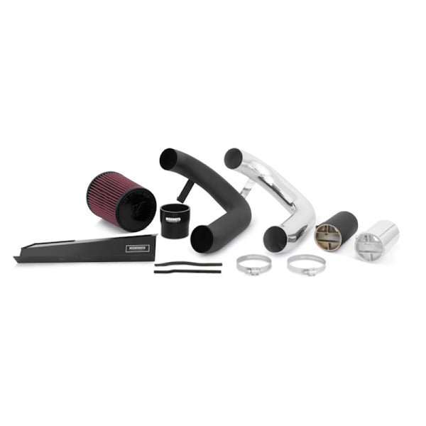 Mishimoto 13+ Subaru BRZ/Scion FR-S Performance Cold Air Intake Kit - Wrinkle Black - Bull Strap