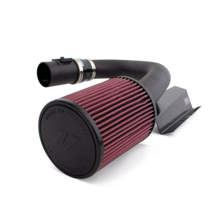 Mishimoto 13+ Subaru BRZ/Scion FR-S Performance Cold Air Intake Kit - Wrinkle Black - Bull Strap