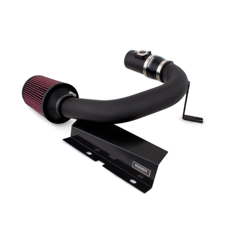 Mishimoto 13+ Subaru BRZ/Scion FR-S Performance Cold Air Intake Kit - Wrinkle Black - Bull Strap