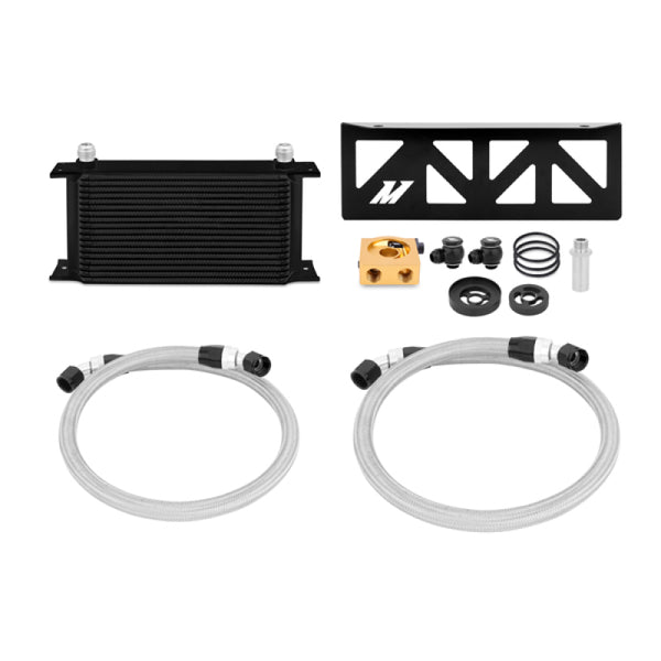 Mishimoto 13+ Subaru BRZ/Scion FR-S Thermostatic Oil Cooler Kit - Black - Bull Strap