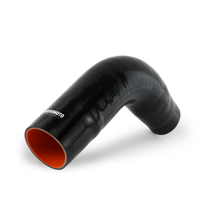 Mishimoto 14-15 Ford Fiesta ST 1.6L Performance Air Intake Kit - Wrinkle Red - Bull Strap