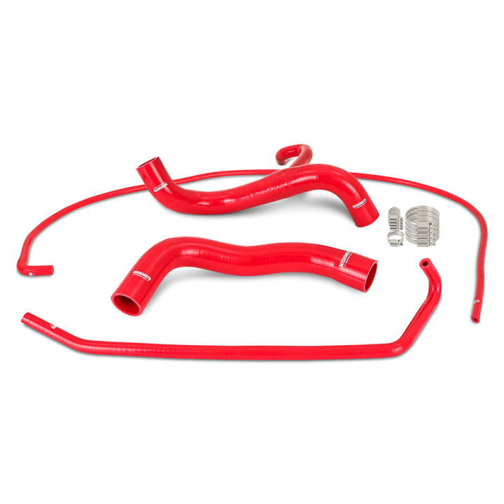 Mishimoto 14-17 Chevy SS Silicone Radiator Hose Kit - Red - Bull Strap