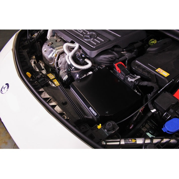 Mishimoto 14+ Mercedes-Benz Performance Race Intake Kit - Black - Bull Strap