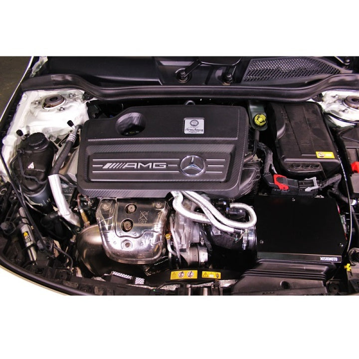Mishimoto 14+ Mercedes-Benz Performance Race Intake Kit - Black - Bull Strap