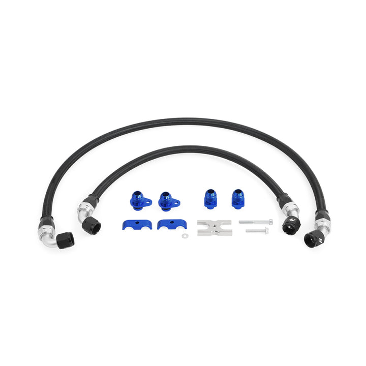 Mishimoto 15-20 BMW F8X M3/M4 Nylon Braided Oil Hose Kit - Bull Strap