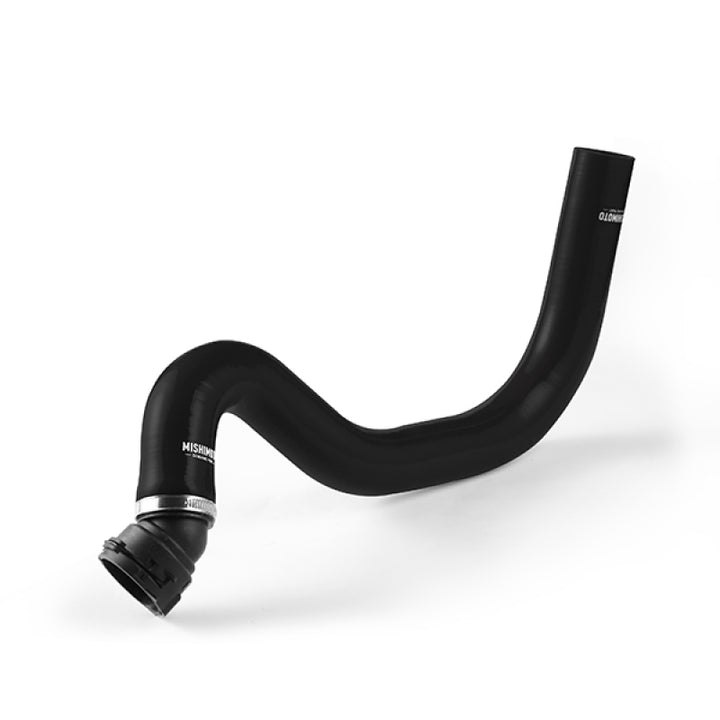 Mishimoto 15+ Ford Mustang GT Black Silicone Upper Radiator Hose - Bull Strap