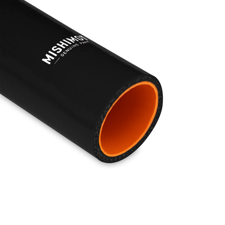 Mishimoto 15+ Ford Mustang GT Black Silicone Upper Radiator Hose - Bull Strap