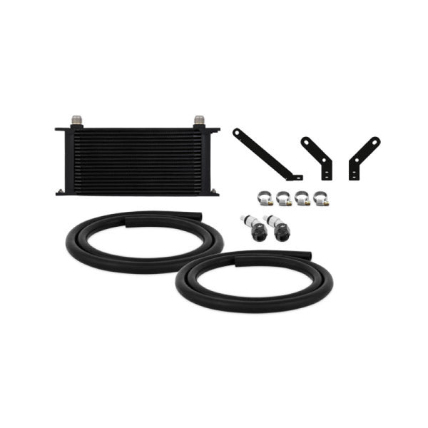 Mishimoto 15 Subaru WRX CVT Transmission Cooler Kit - Black - Bull Strap
