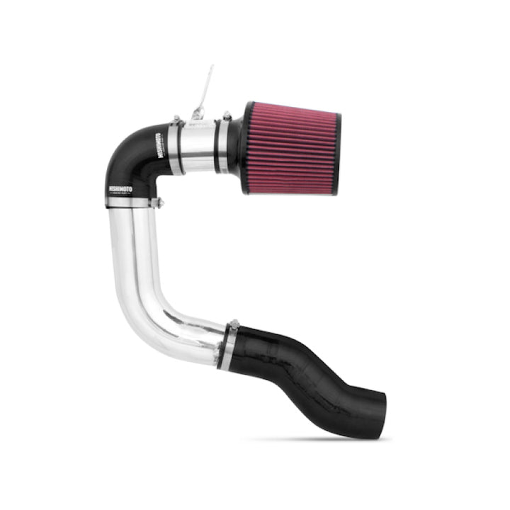 Mishimoto 15 Subaru WRX Performance Air Intake Kit w/ Box - Polished - Bull Strap