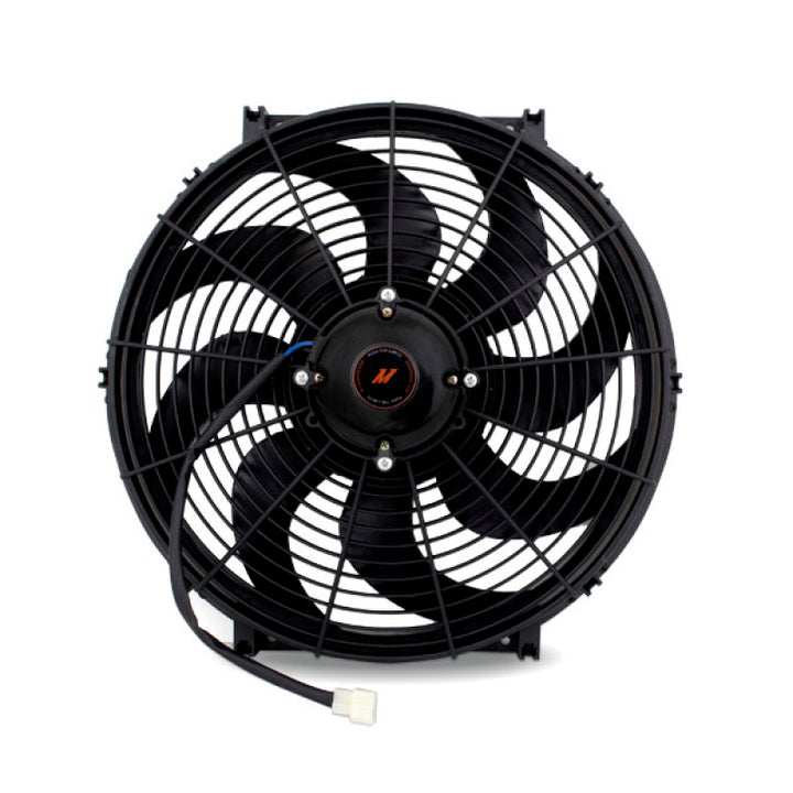 Mishimoto 16 Inch Electric Fan 12V - Bull Strap