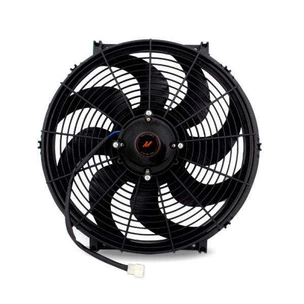 Mishimoto 16 Inch Race Line High-Flow Electric Fan - Bull Strap