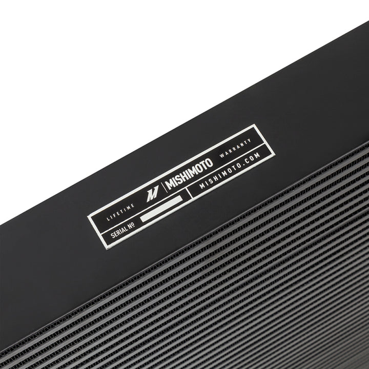 Mishimoto 17-19 GM 6.6L L5P Duramax Intercooler - Black - Bull Strap